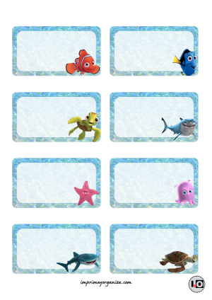 Etiquetas Nemo